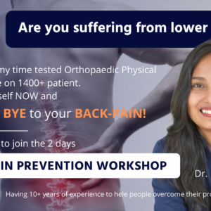 Lower Back Pain Prevention Workshop